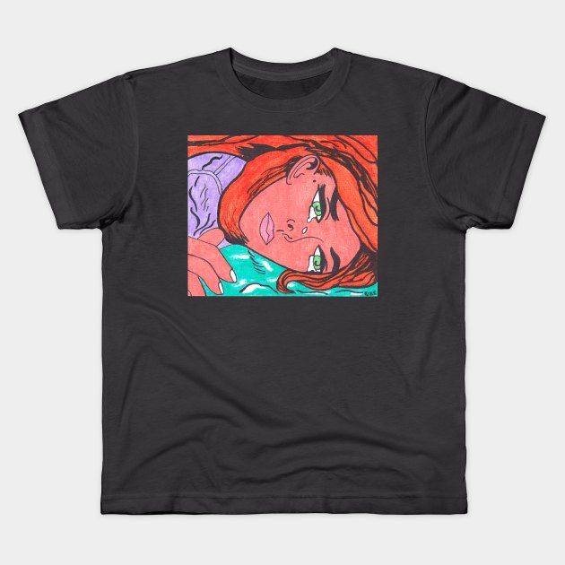 Flowing Kids T-Shirt by BeritValk